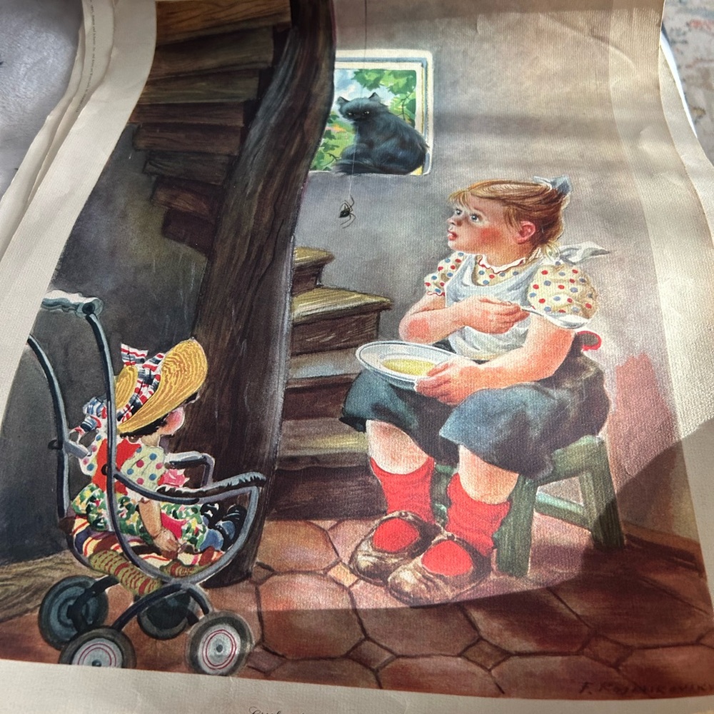 Feodor Rojankovsky pictures from Mother Goose Nursery Rhymes